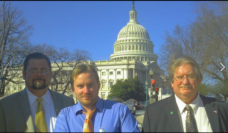 Jim Griffin, Shaun Griffin, Dave Farlow at DC