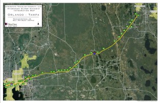 Orlando to Tampa Route Map